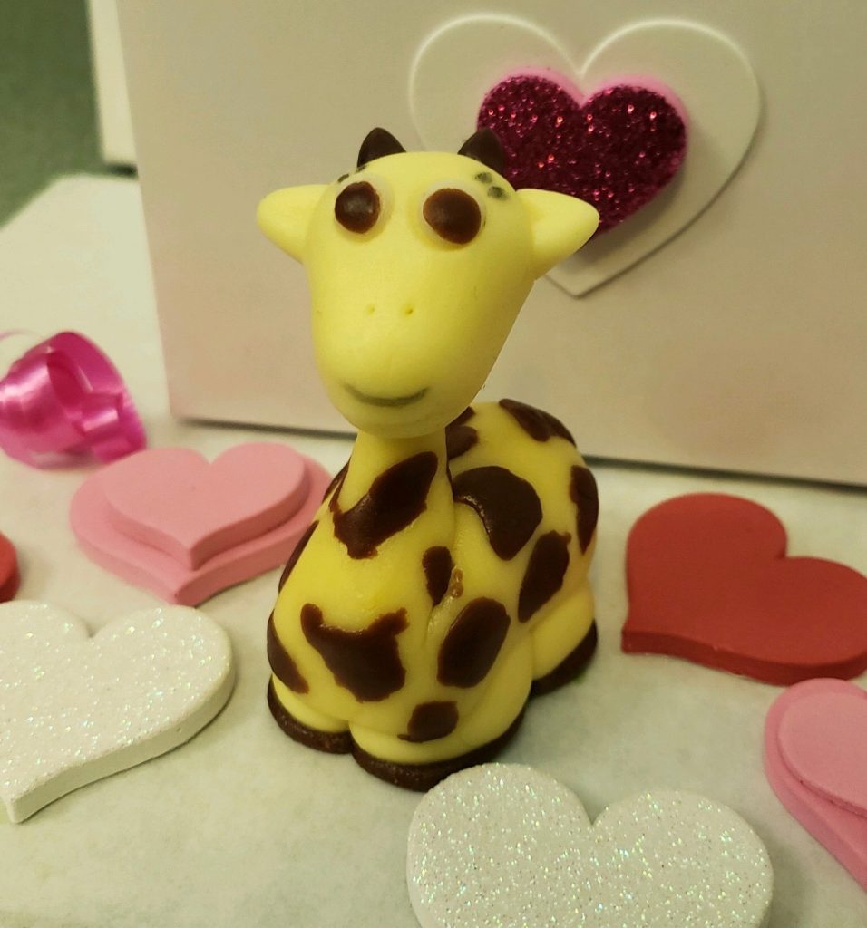 valentine stuffed giraffe