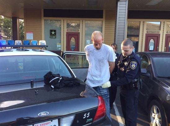 Crime Happens During AntiCrime Rally EPD Captures Suspect Redh