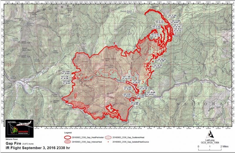 Gap Fire Pushed Further South Prompting More Evacuations – Redheaded ...