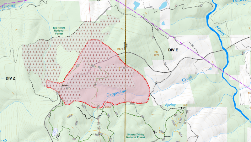 Firefighters Hoping Wetter Weather Calms the Grape Fire - Redheaded ...