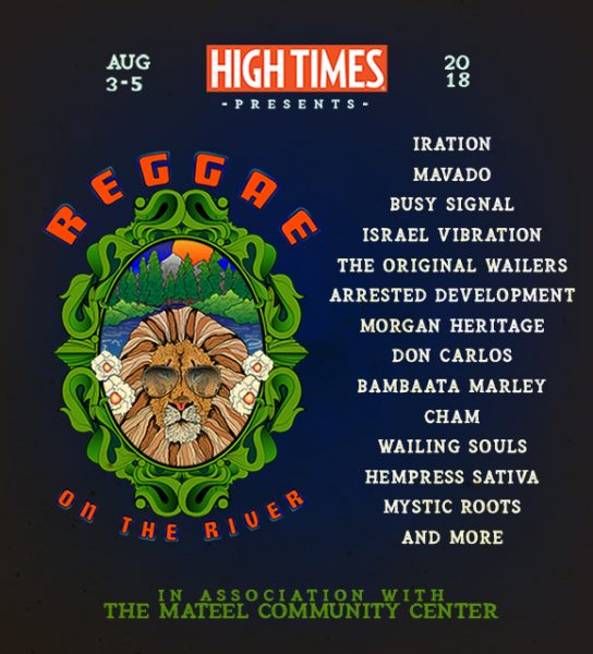 Israel Vibration Performing at Reggae on the River Redheaded Blackbelt