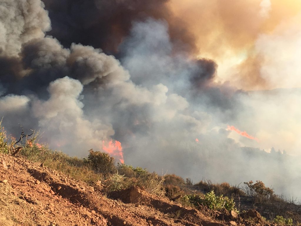 Massive Mendocino Complex Slows But Red Flag Warning Weather Begins ...