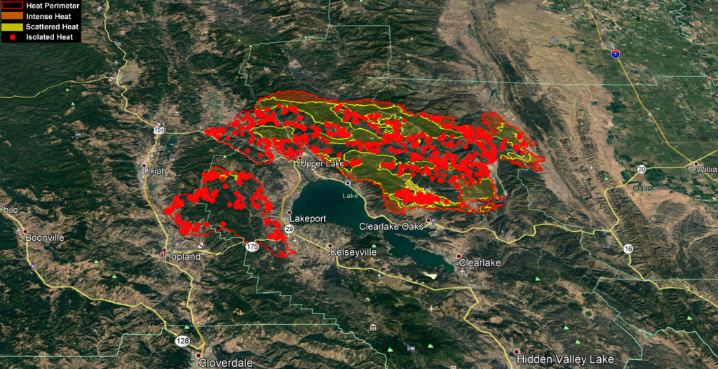 [UPDATE: 12:33 p.m.: New Evacuations in Mendocino County] Mendocino ...