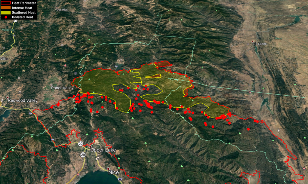 New Evacuation Orders Issued as the Ranch Fire Races East on the ...