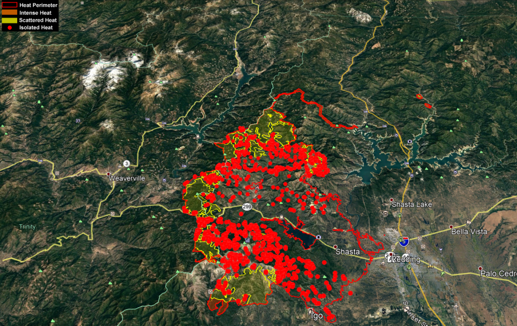 Crews Hope to Garotte the Carr Fire With a Thin Ribbon of Flames ...