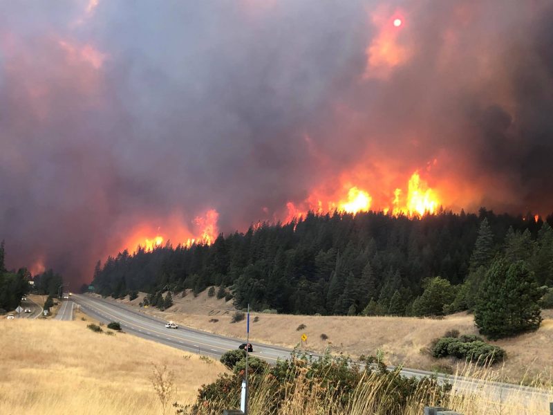 I-5 Continues To Be Closed North Of Lake Shasta As The Delta Fire ...