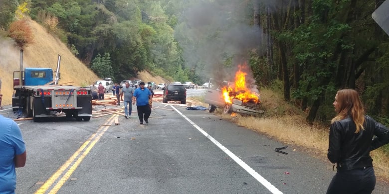 UPDATE SUNDAY] Fatal Accident Closes 101 North of Willits ...