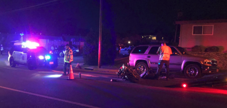 [UPDATE] Motorcycle Accident On Harris In Eureka; One Lane Closed ...