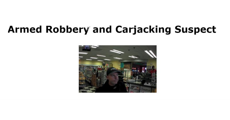 [UPDATE 10:46 P.m.] Suspect In This Morning’s Armed Robbery Taken Into ...