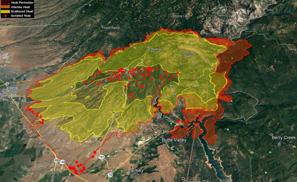 Camp Fire Now Deadliest in California (Maps, Photos) – Redheaded Blackbelt