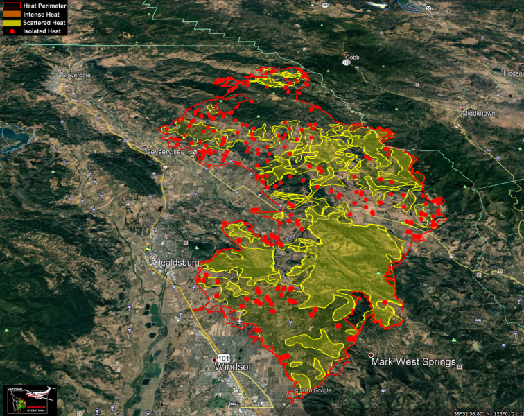 Hundreds of Structures Destroyed, Thousands Displaced: Kincade Fire ...