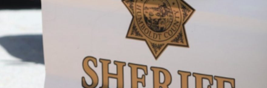 [Stock photo from the Humboldt County Sheriff's Office]