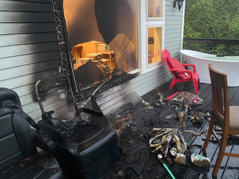 An Enlightening Experience For a SoHum Meditation Teacher: Lightning Struck  His Home in Yesterday Morning's Thunderstorm - Redheaded Blackbelt