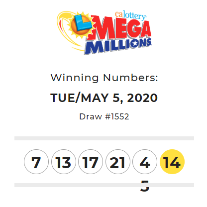 lotto ticket numbers for today