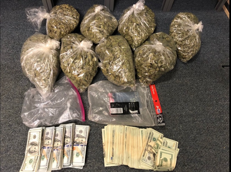 Cash And Cannabis Located During Traffic Stop Tied To The Burglary 