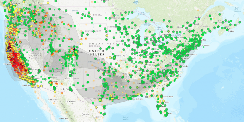 The Emerald Triangle Currently Has Some of the Worst Air Quality in ...