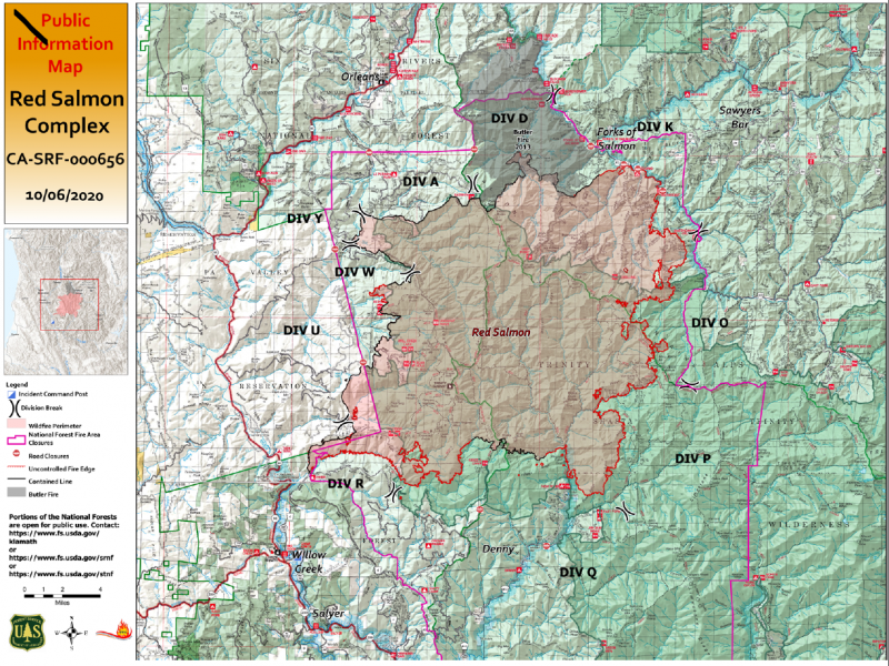 Red Salmon Complex: Nearly 135,000 Acres - Redheaded Blackbelt