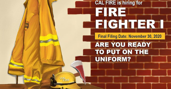 CAL FIRE Accepting Applications Until November 30th - Redheaded Blackbelt