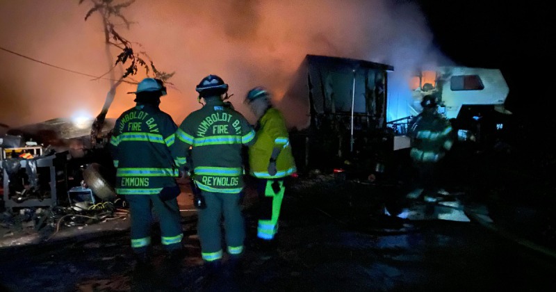 Two Manufactured Homes And An RV Destroyed In Fire - Redheaded Blackbelt