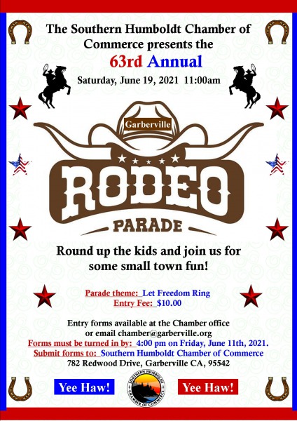 Parade in Garberville on Saturday - Redheaded Blackbelt