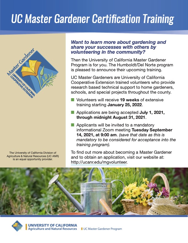 Master Gardener Certification California | Fasci Garden