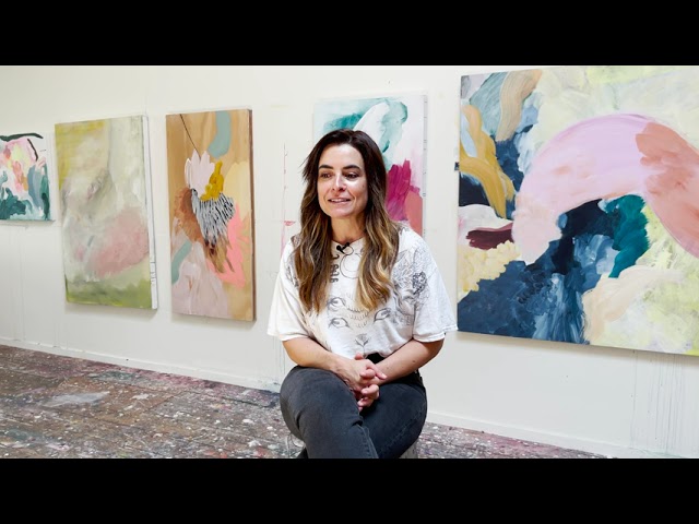 ‘Community Conversations’ with Abstract Painter Anna Sofia Amezcua ...