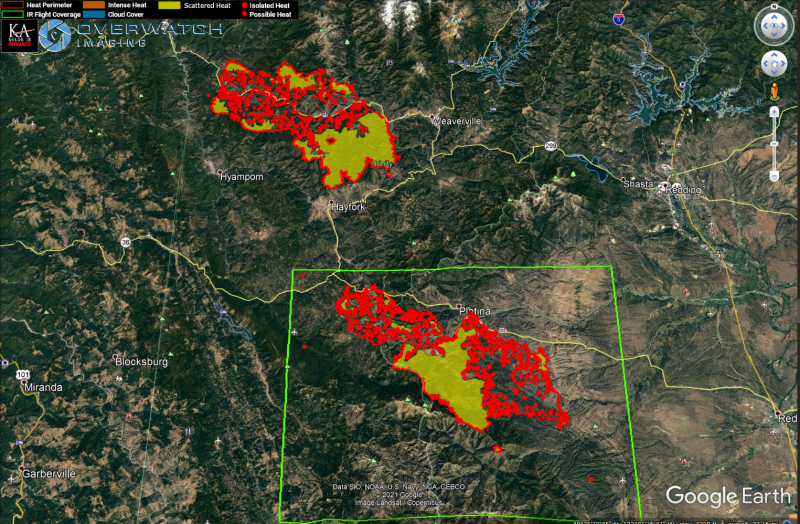 Good News on the McFarland Fire as Containment Jumps to 64 Redheaded