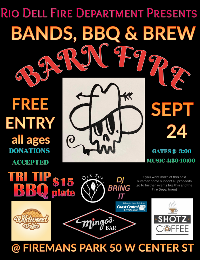 Rio Dell Volunteer Fire Department Hosting ‘Bands, BBQ & Brew Barn Fire ...