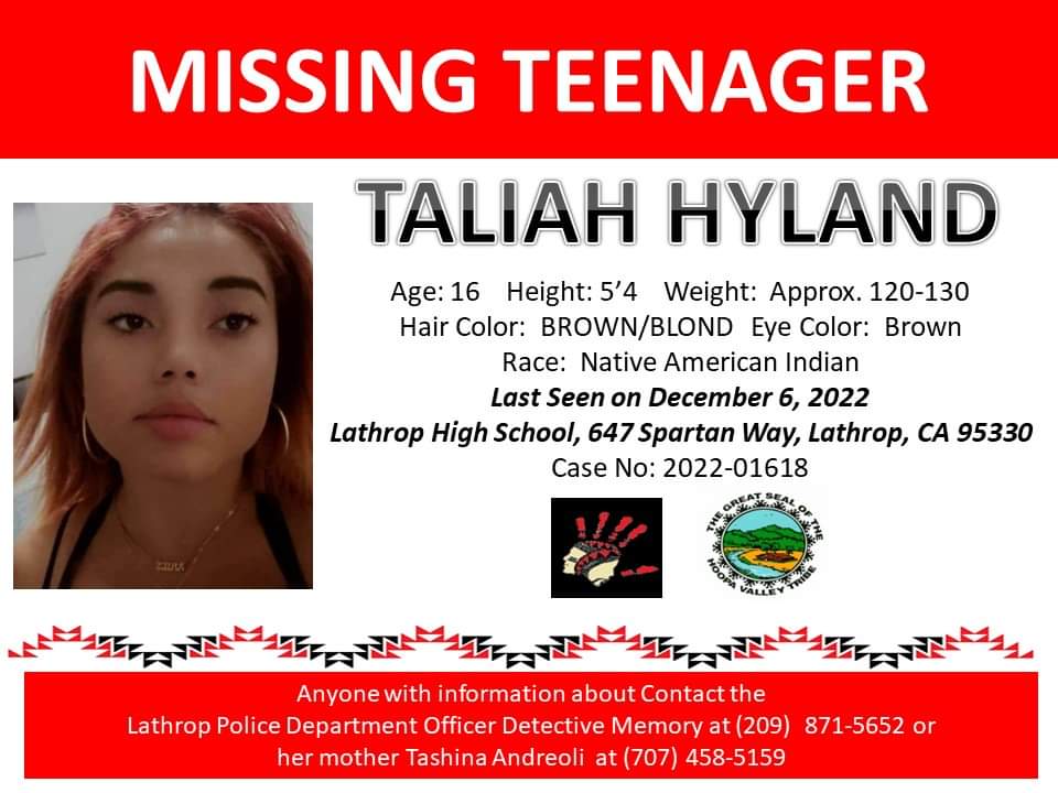 Missing Teen May Be Traveling From Sacramento to Hoopa - Redheaded ...