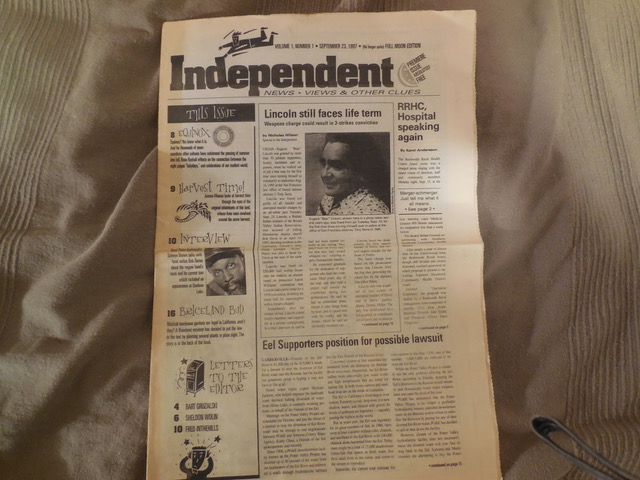 A Look Back 25 Years To When The Independent Began Redheaded