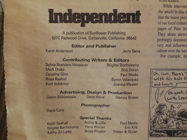 A Look Back 25 Years (!) To When The Independent Began - Redheaded 