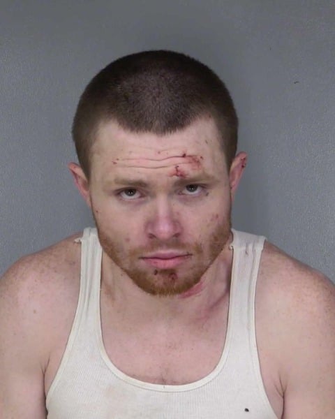 William Tyler Hebard Booking Photo | Humboldt County Correctional Facility