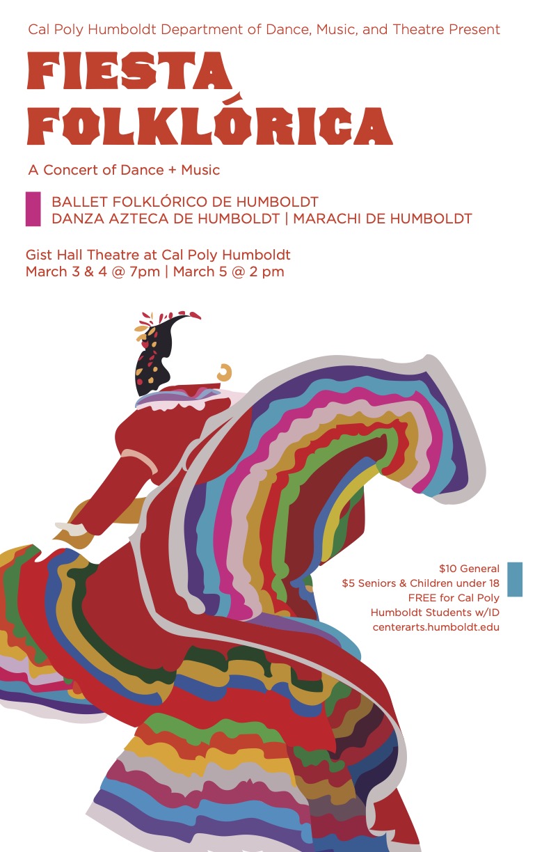 Fiesta Folklórica at Cal Poly Humboldt March 3, 4 - Redheaded Blackbelt