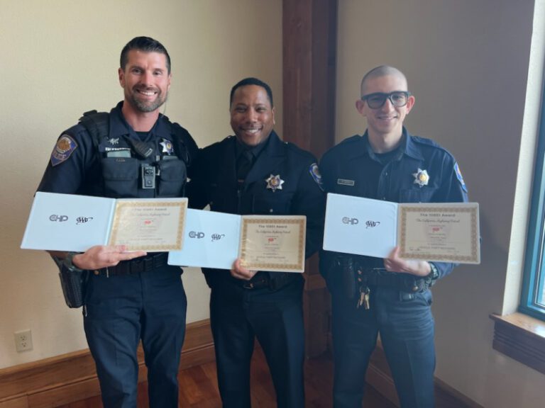 City of Arcata Congratulates Officers Receiving the ‘10851’ Award ...