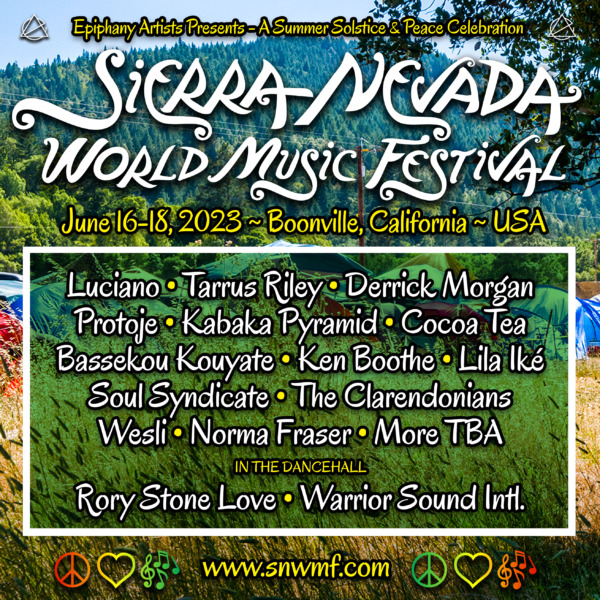 Sierra Nevada World Music Festival Announces First Round of Roots