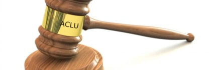 Aclu judge's gavel