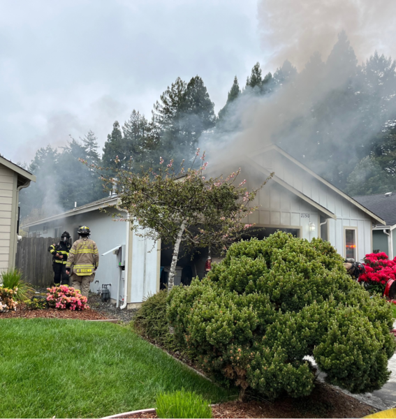 Structure Fire In Cutten Friday - Redheaded Blackbelt