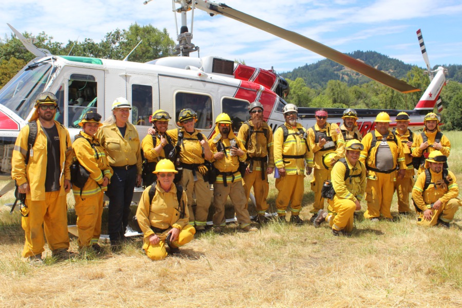 Southern Humboldt Hosts Historically Large Fire Training - Redheaded ...