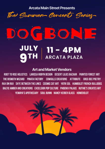 2023 Summer Concert Series And Art Market On The Arcata Plaza July 9 ...