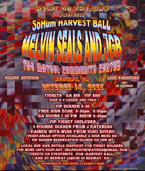 The SoHum Harvest Ball Poster