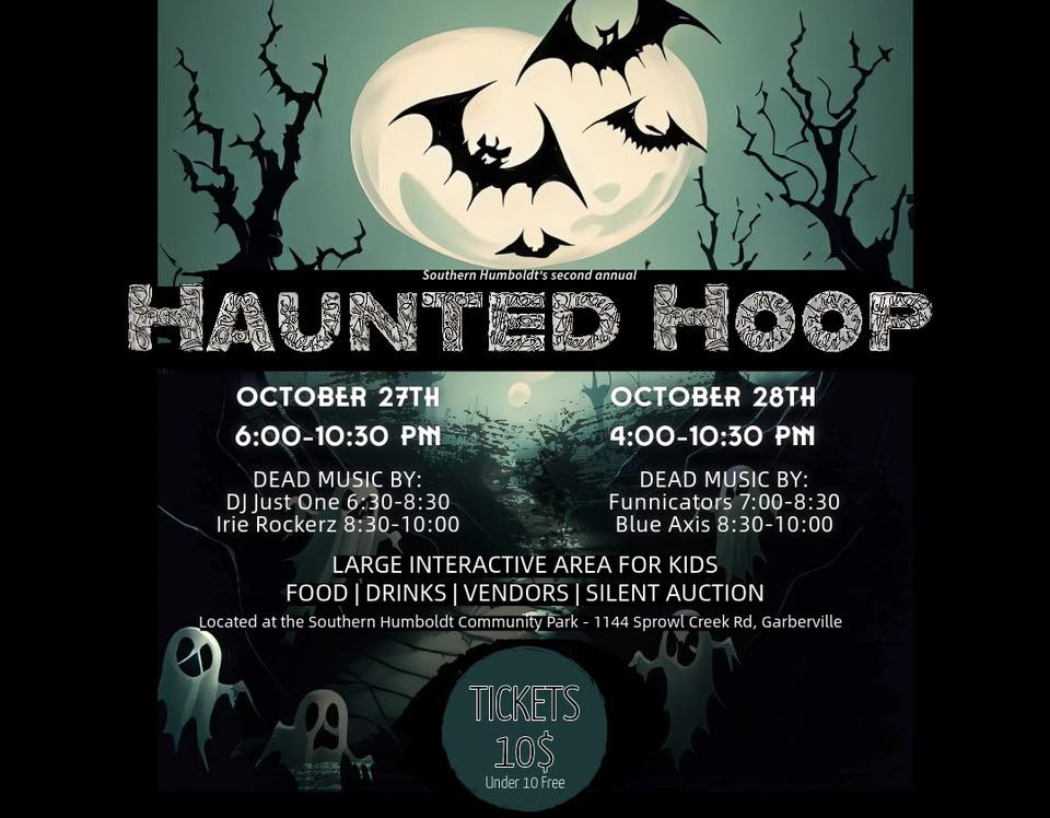 Calling All Volunteers & Actors Join the Haunted Hoop Halloween