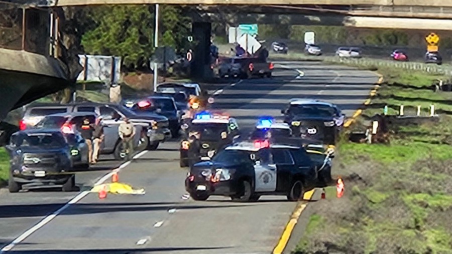 [UPDATE 4:40 p.m.] Southbound 101 Closed in Ukiah after Possible Police ...