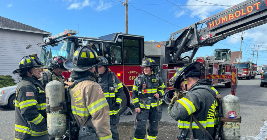 Fire On C Street In Eureka Redheaded Blackbelt 