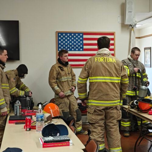 Eel River Valley Fire Academy ’24 Training for the Call Redheaded