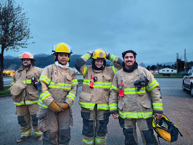 Eel River Valley Fire Academy ’24 Training for the Call Redheaded