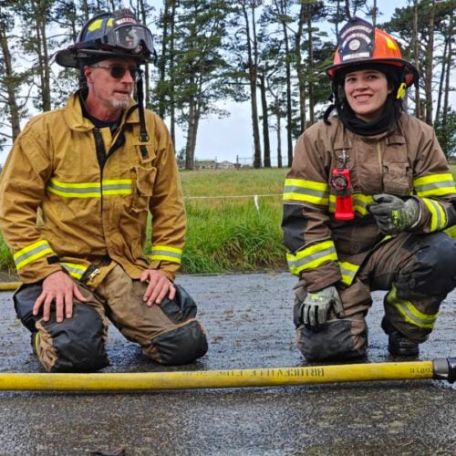 Eel River Valley Fire Academy ’24 Training for the Call Redheaded