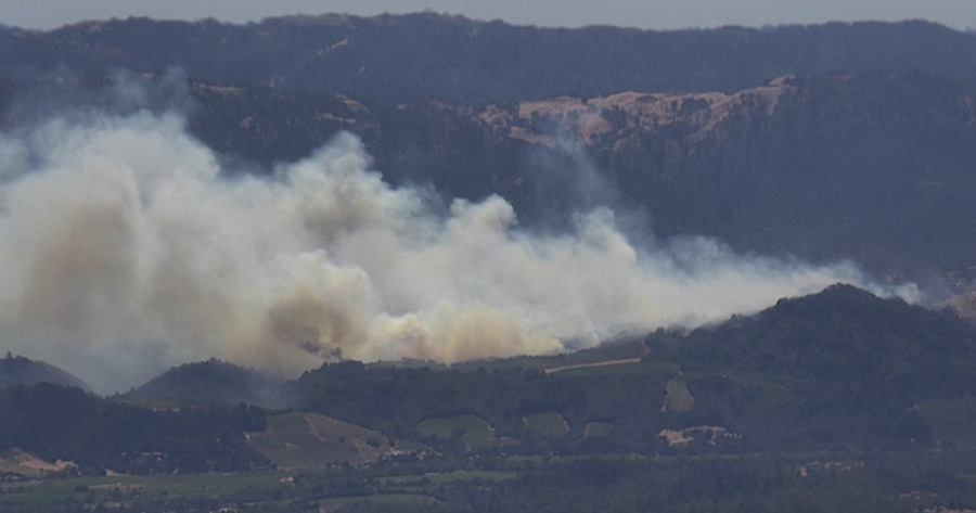 [UPDATE 8:48 p.m.: Estimated 900 Acres] Point Fire Erupts Near ...