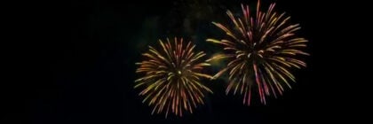 Fireworks over eureka