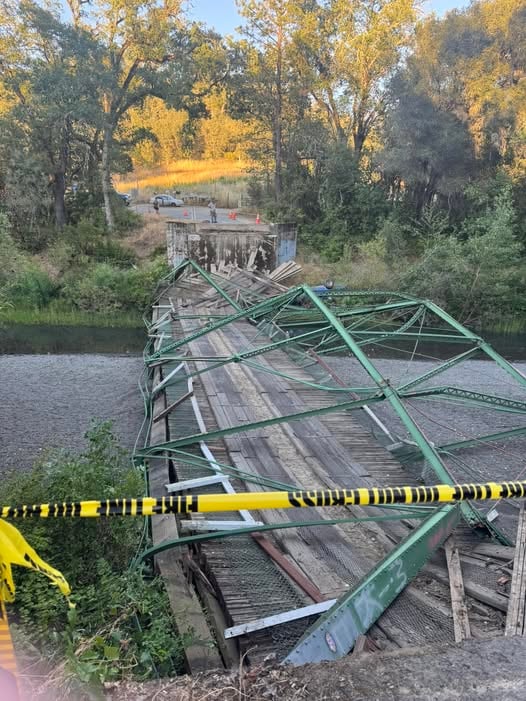 collapsed bridge