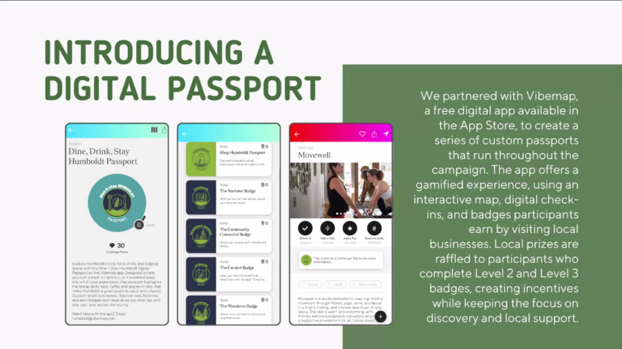Humboldt Made's business promotion includes its Digital Passport program